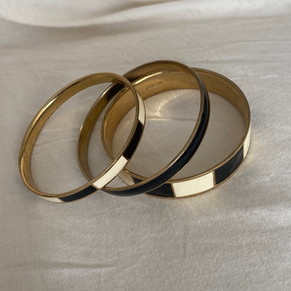 Lot of 3 vintage j crew bracelets